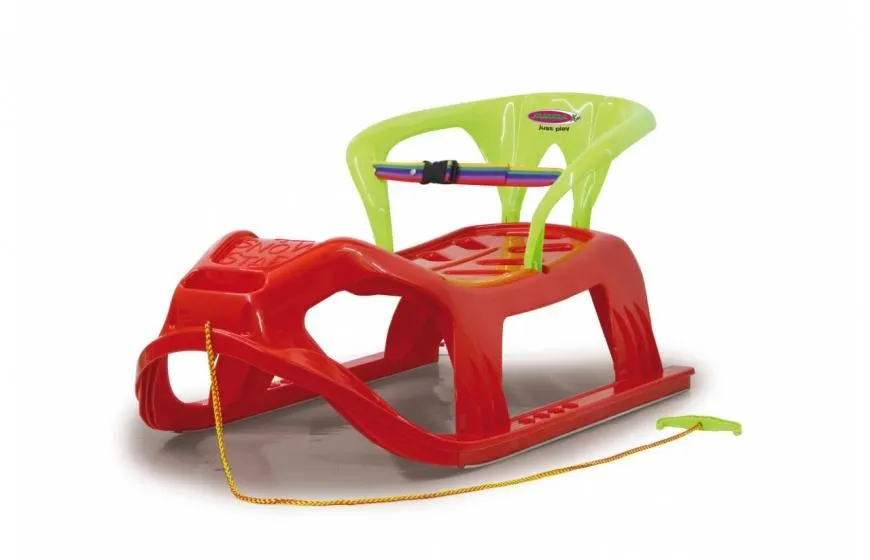 JAMARA Snow Star slee met rugleuning 90 cm rood