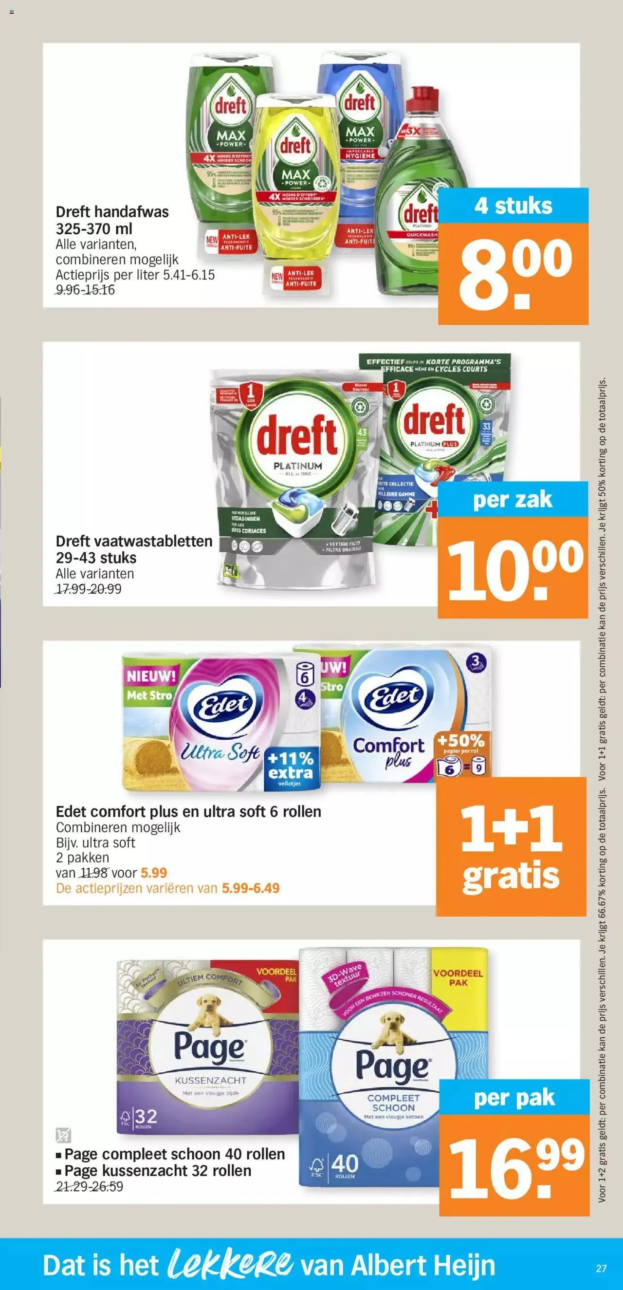 Albert Heijn folder week / de la semaine 37 van 17 september tot 31 december 2023 - folder pagina 27
