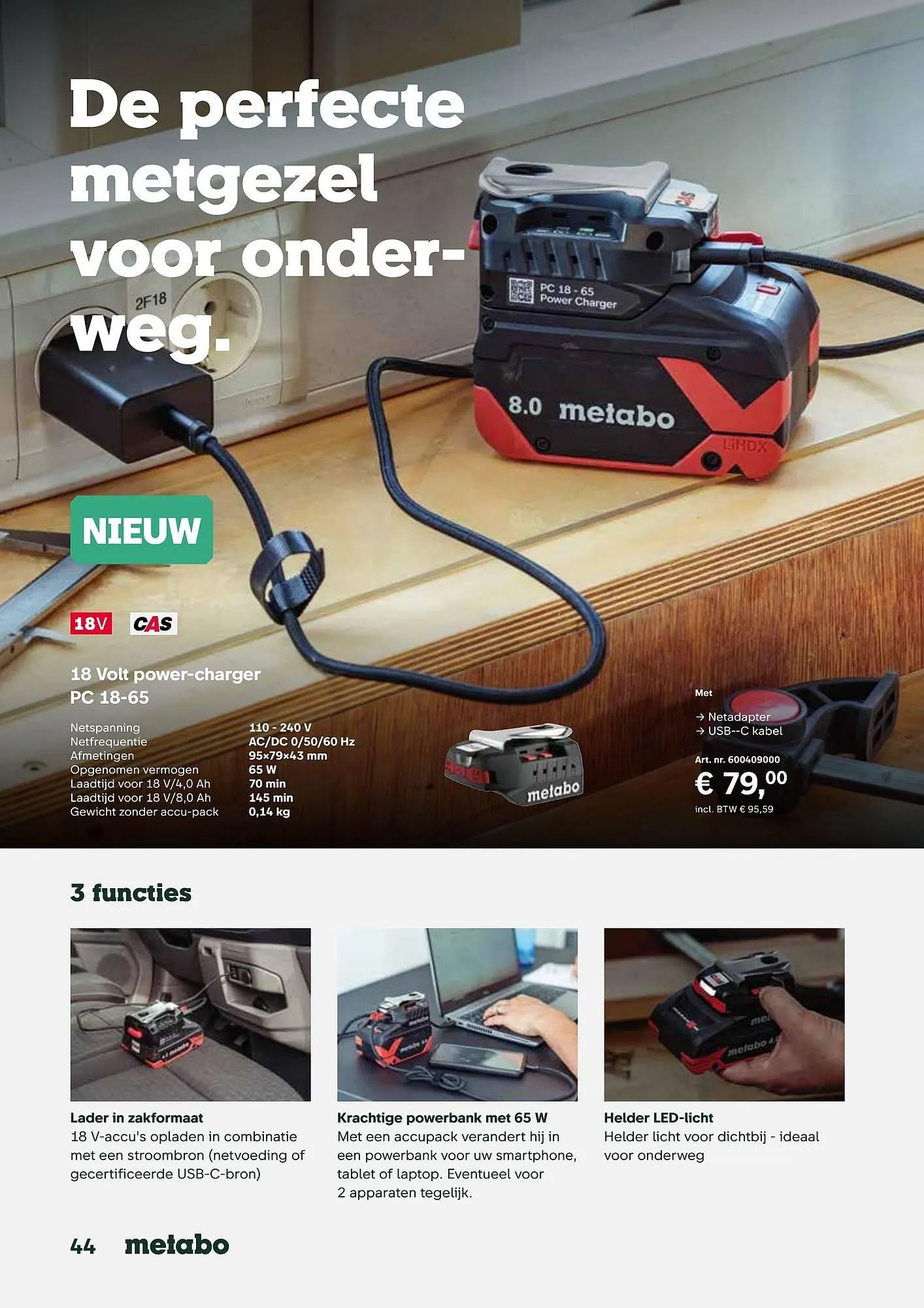 Metabo folder van 17 september tot 31 maart 2026 - folder pagina 44