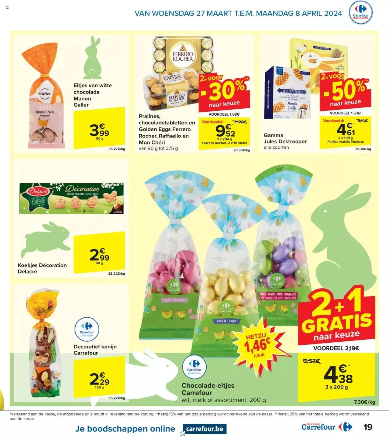 Carrefour folder week 13 van 8 april tot 30 maart 2024 - folder pagina 19