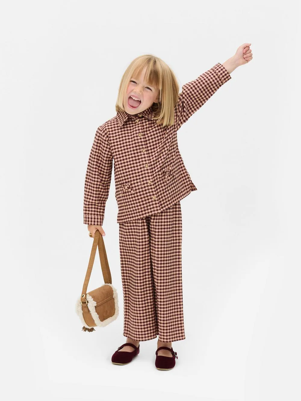 18 mois-8 ans | Ensemble chemise et pantalon à carreaux vichy The Edit