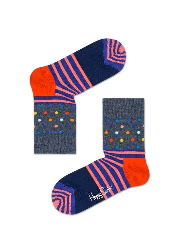 Kids Stripes & Dots Sock