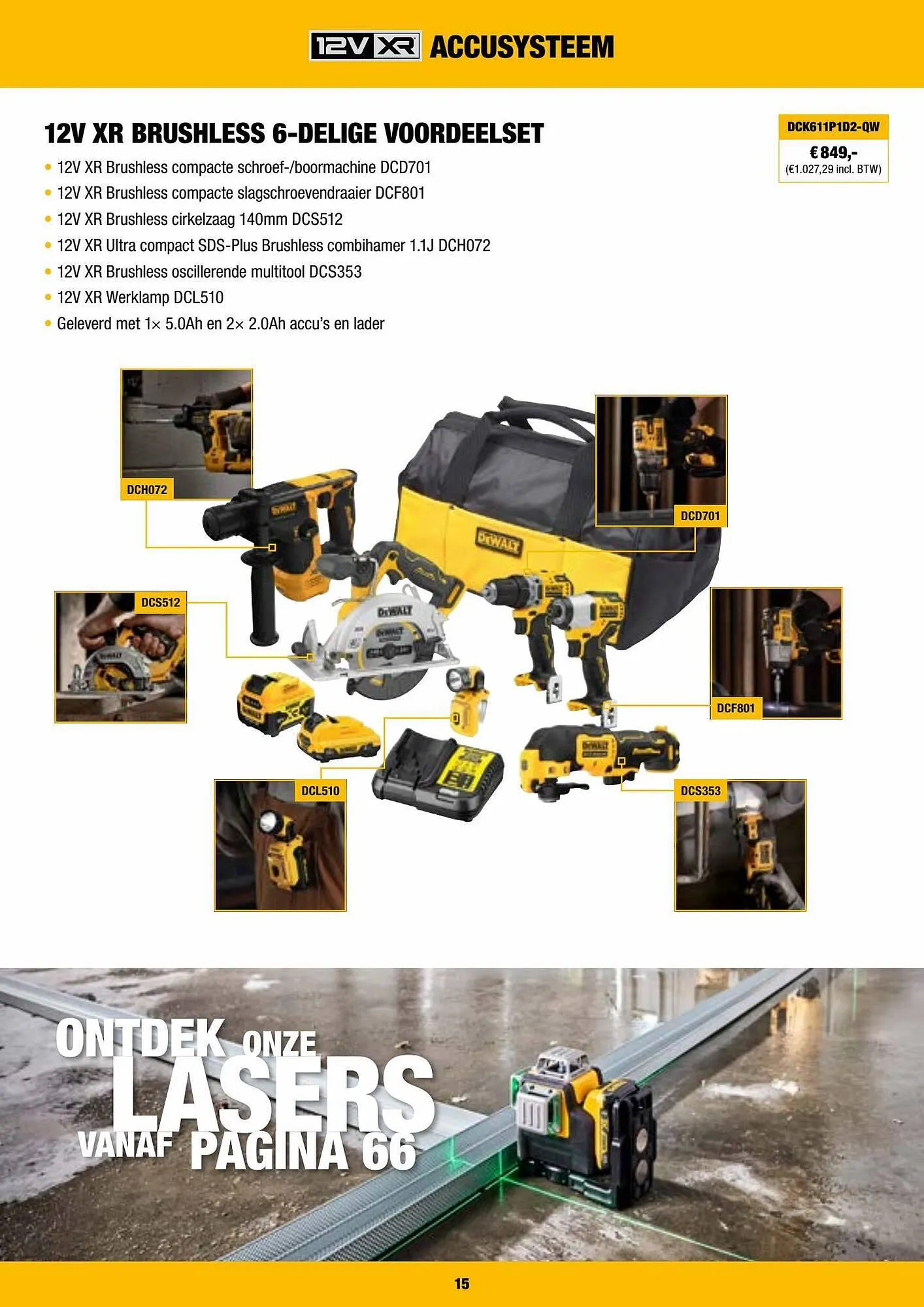 DeWALT folder van 3 september tot 30 september 2023 - folder pagina 15