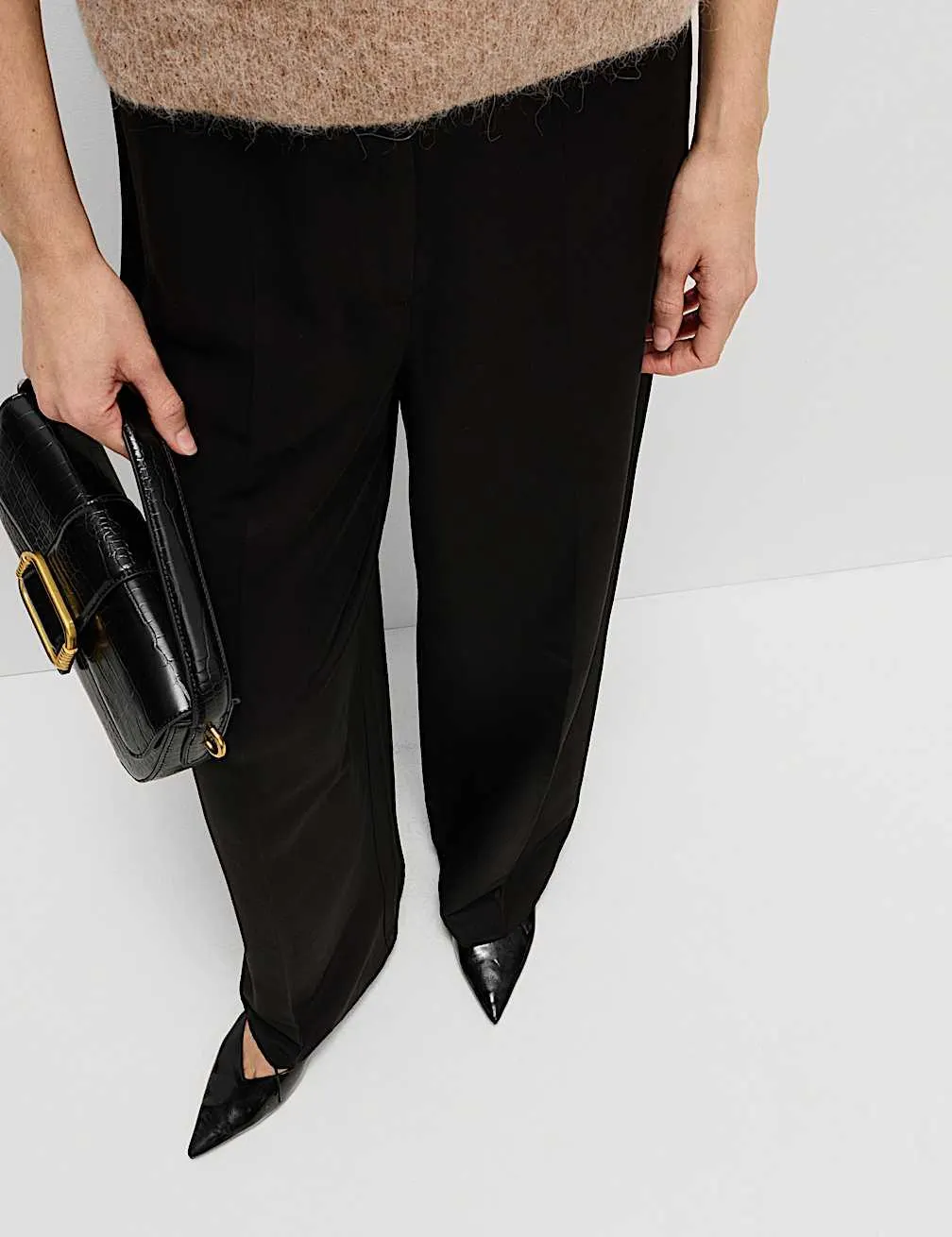 Sheen Straight Leg Trousers