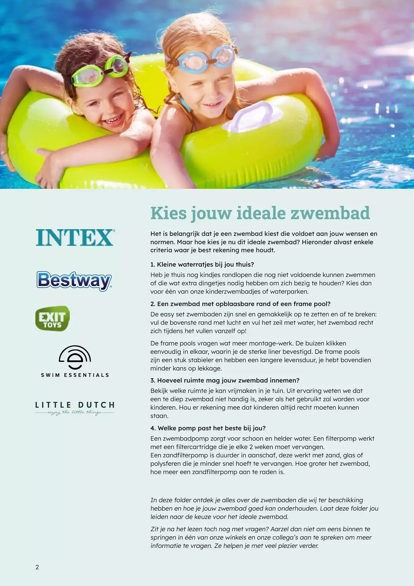 Multi Bazar Zwembadfolder van 28 augustus tot 28 augustus 2023 - folder pagina 2