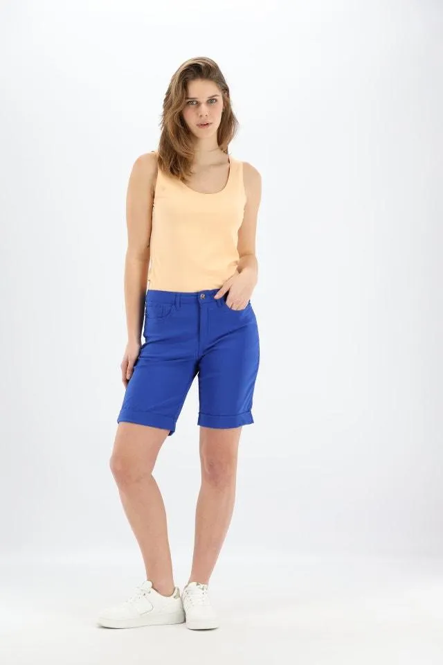 Kobaltblauwe bermuda