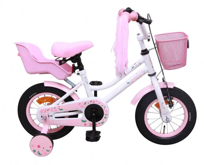 AMIGO Magic 12 Inch Meisjes Terugtraprem Wit