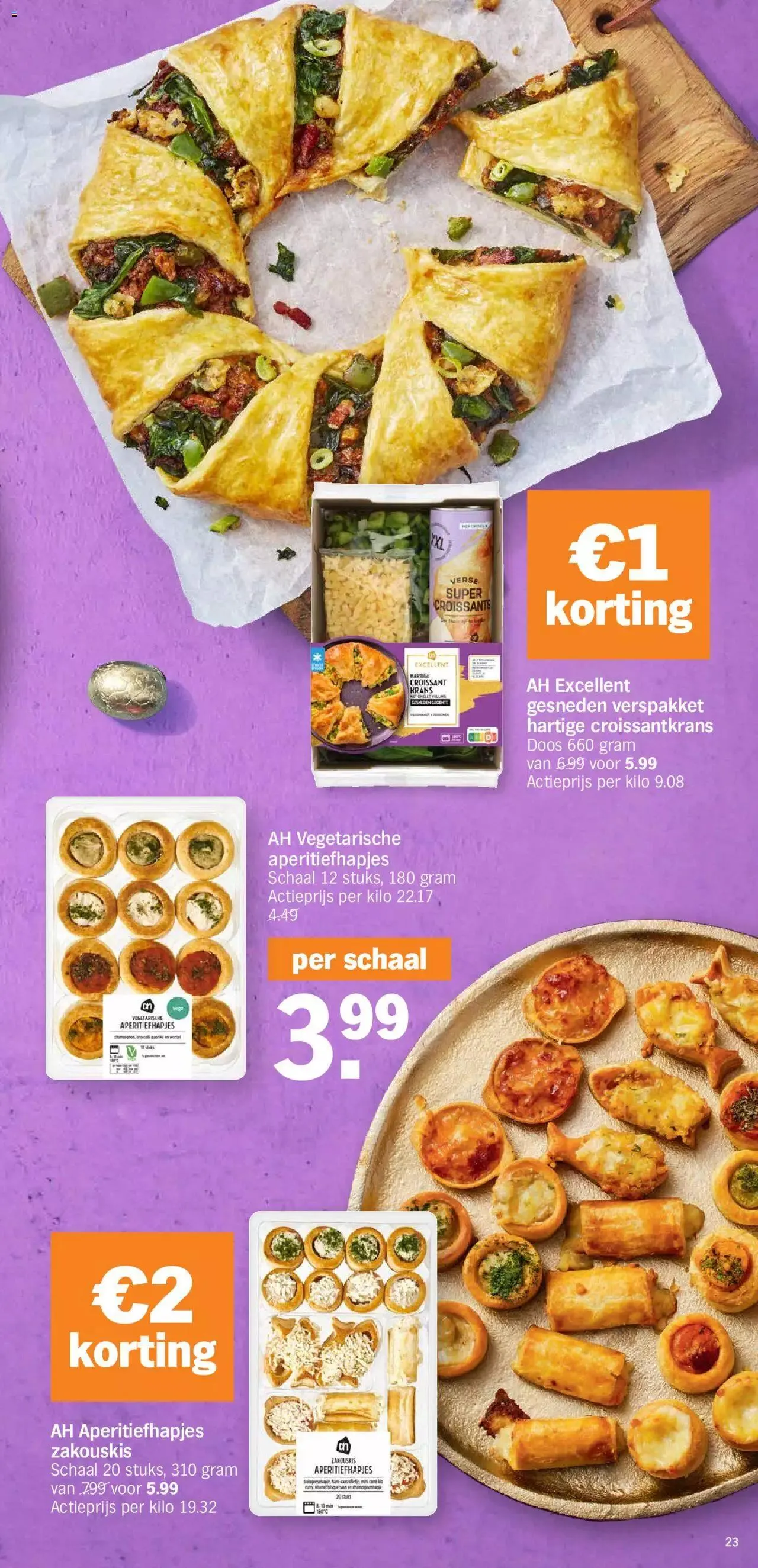 Albert Heijn folder week / de la semaine 13 van 1 april tot 1 april 2024 - folder pagina 23