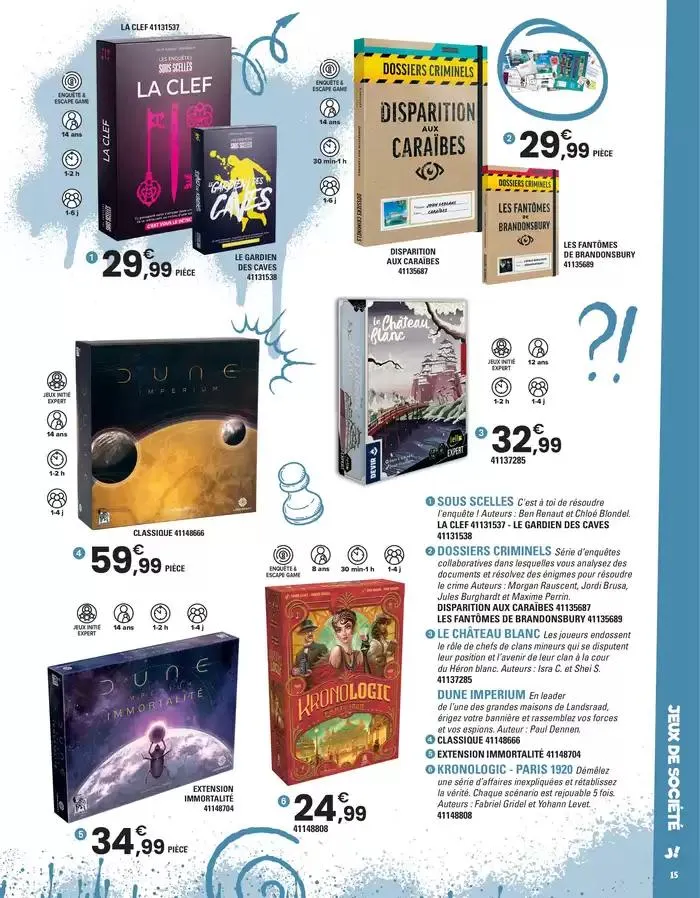 Cadeaux & Heroes van 11 oktober tot 5 december 2024 - folder pagina 15