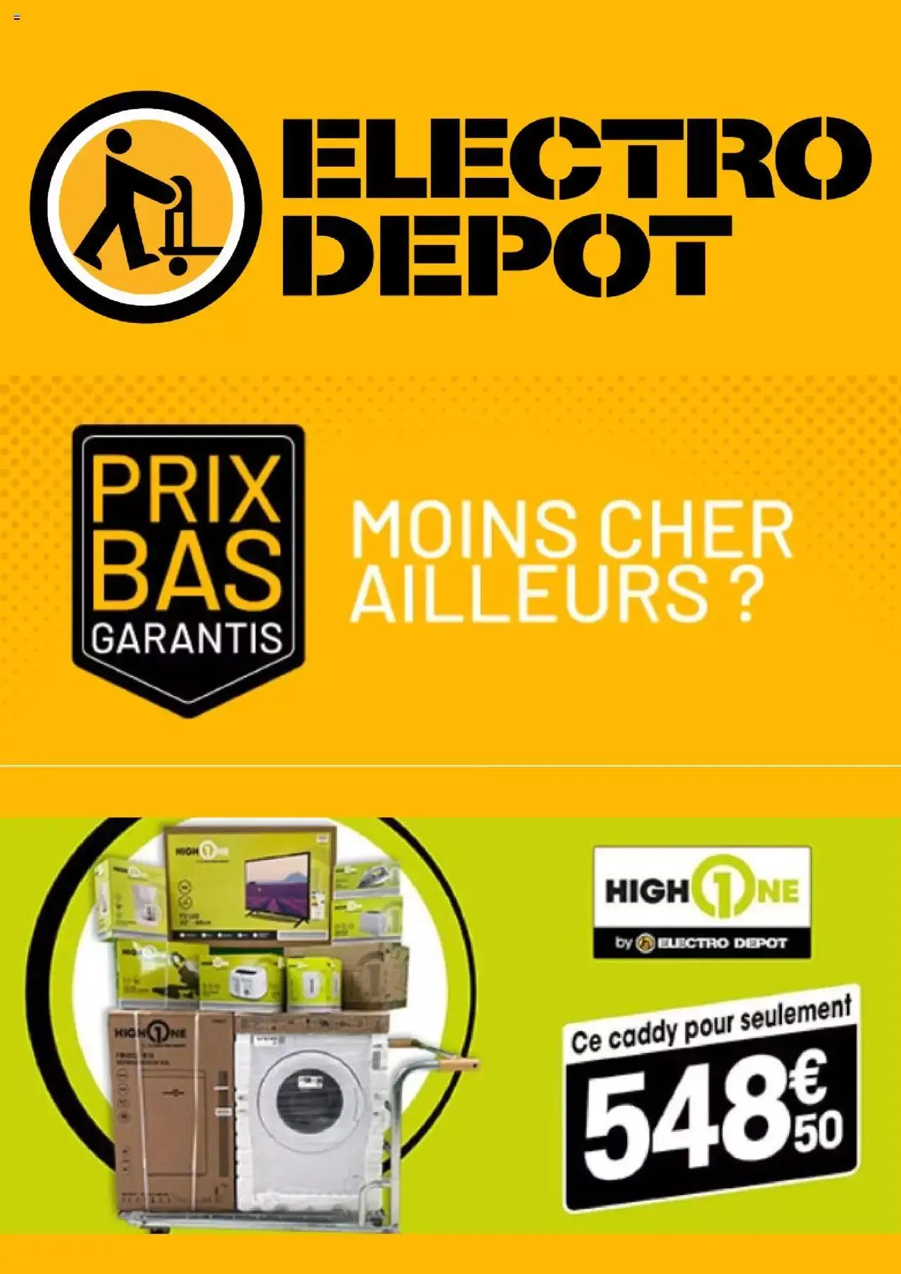 Electro Depot folder / publicité van 30 juni tot 31 december 2023 - folder pagina 1