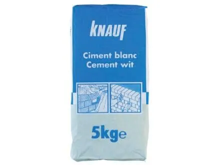 Knauf portlandcement 5kg wit