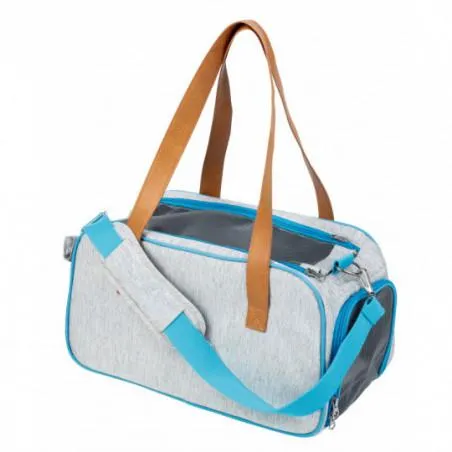 SAC DE VOYAGE GRIS 37X19X26CM