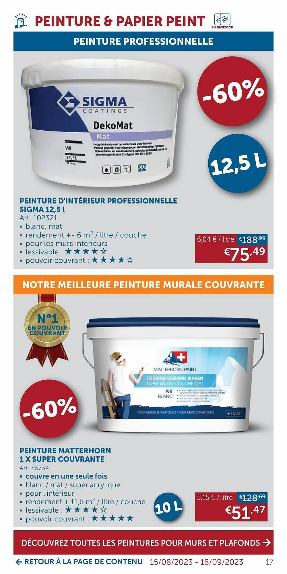 Zelfbouwmarkt folder van 19 september tot 16 oktober 2023 - folder pagina 17