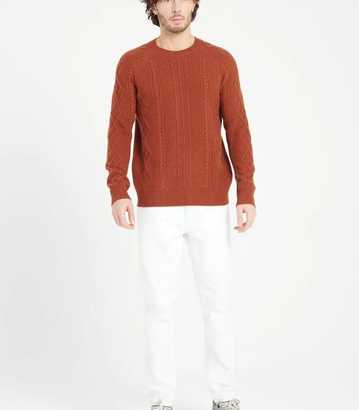 ZACH 1 Trui met ronde hals 6 draden - 100% kasjmier