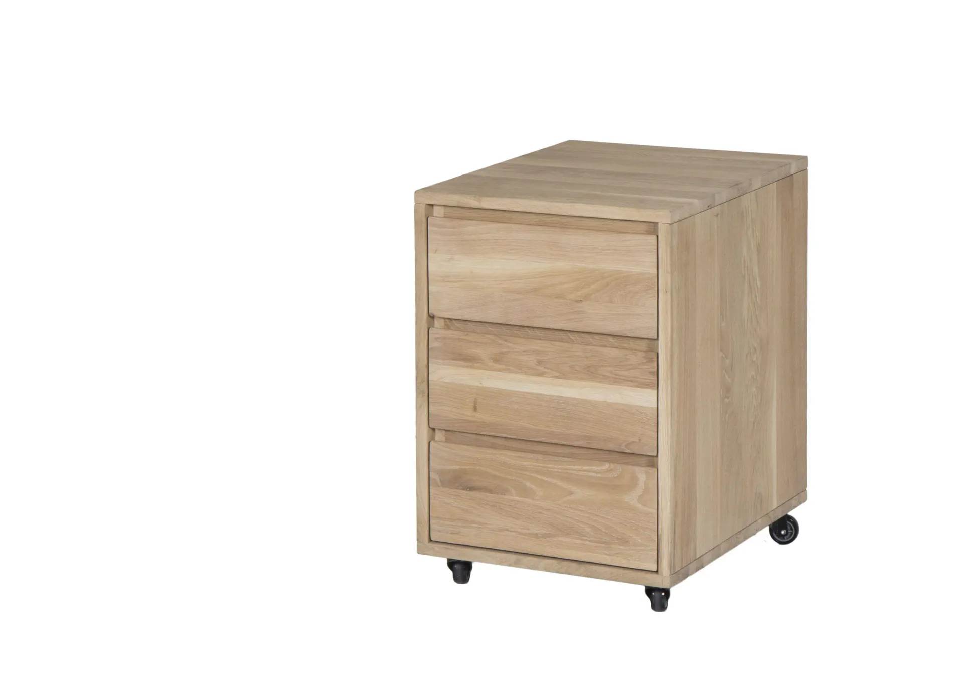 Ladeblok Yoda 44x53x66cm - eik massief & fineer & decor - naturel