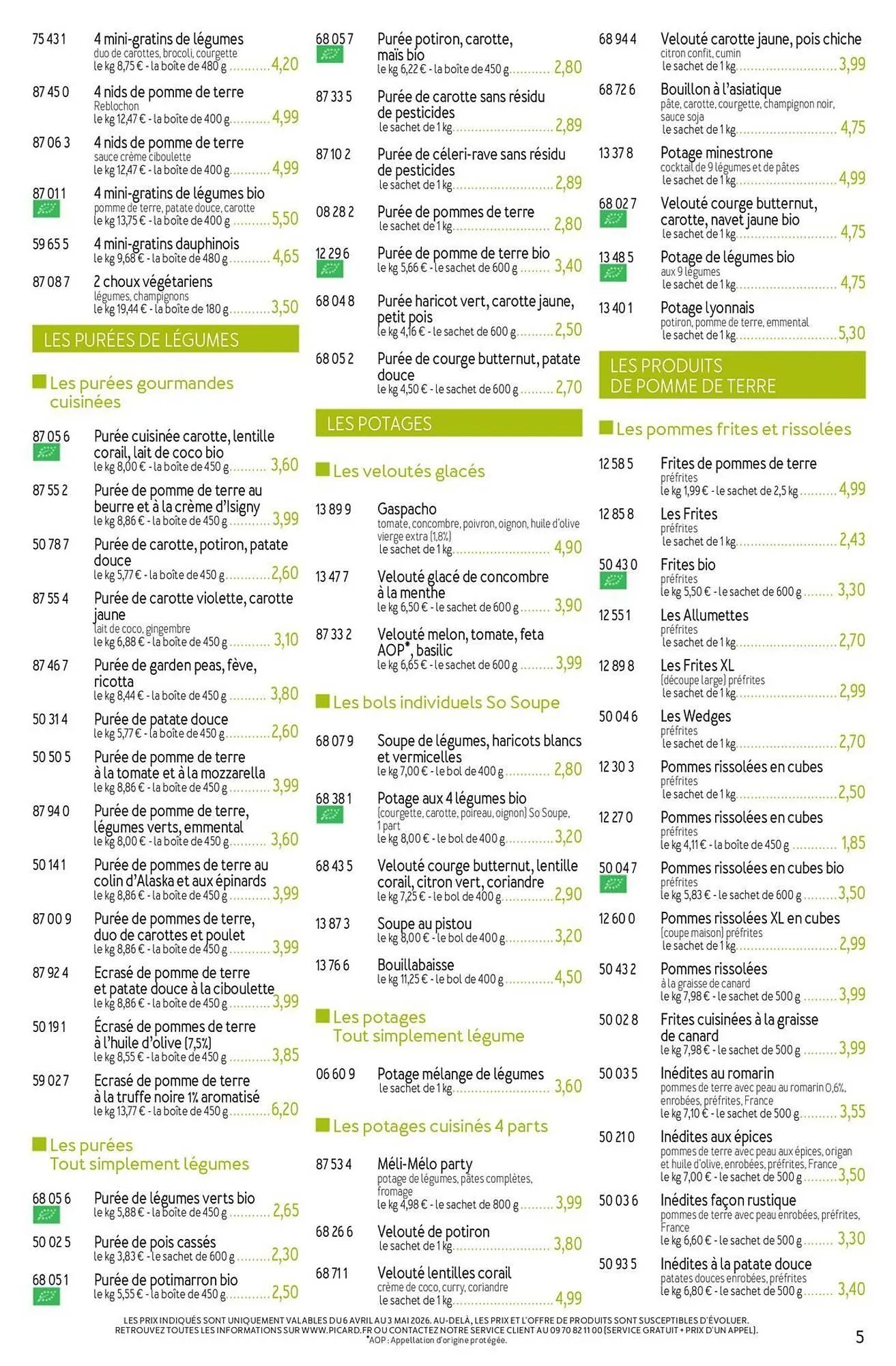 Picard folder van 6 april tot 28 juni 2026 - folder pagina 5