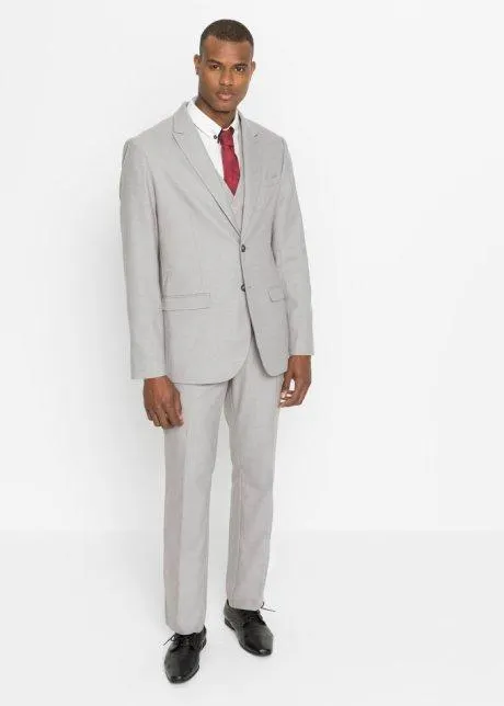 Completo (4 pezzi) giacca, pantaloni, gilet, cravatta