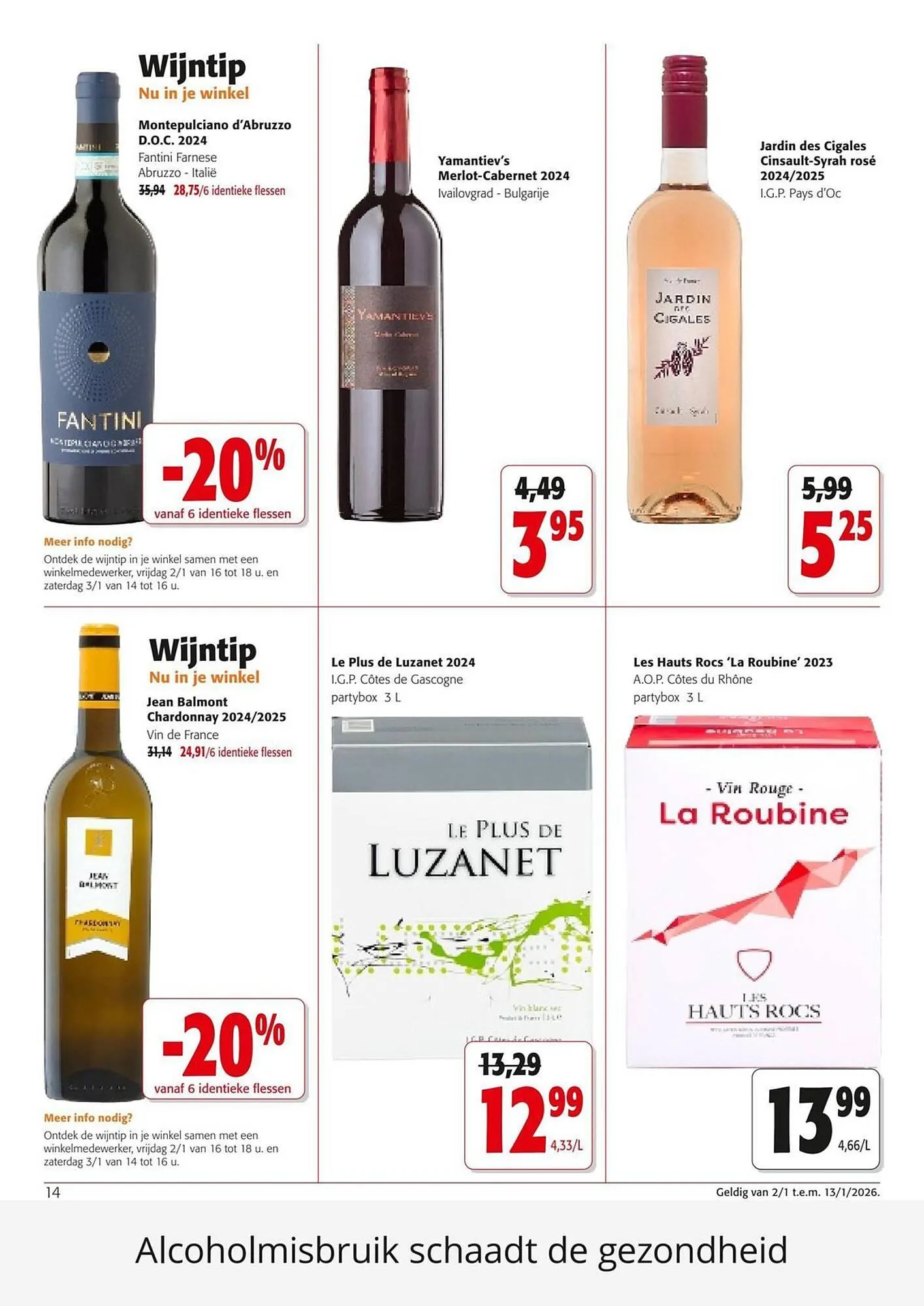 Colruyt folder van 2 januari tot 13 januari 2026 - folder pagina 14