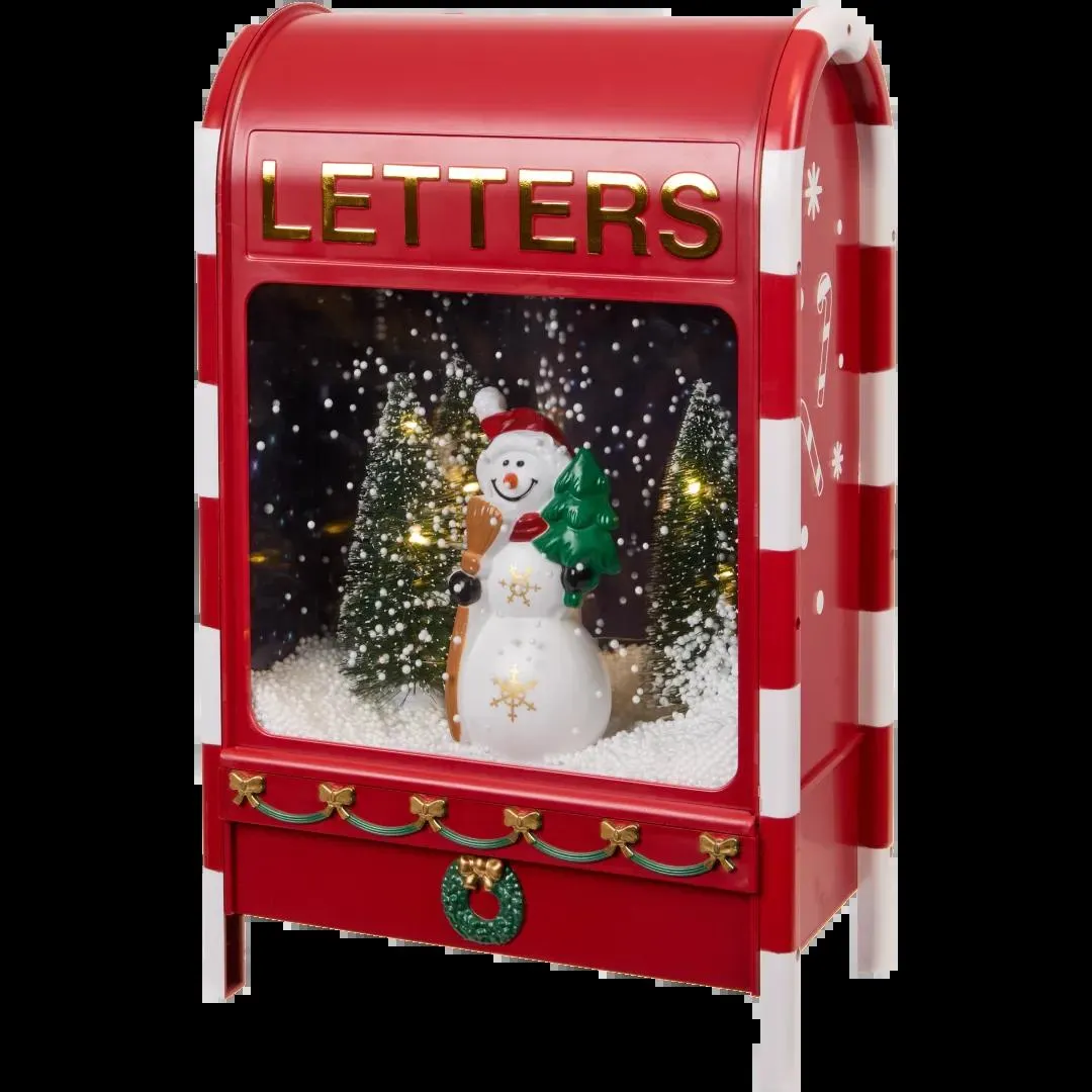 Kerstdecoratie met licht en geluid