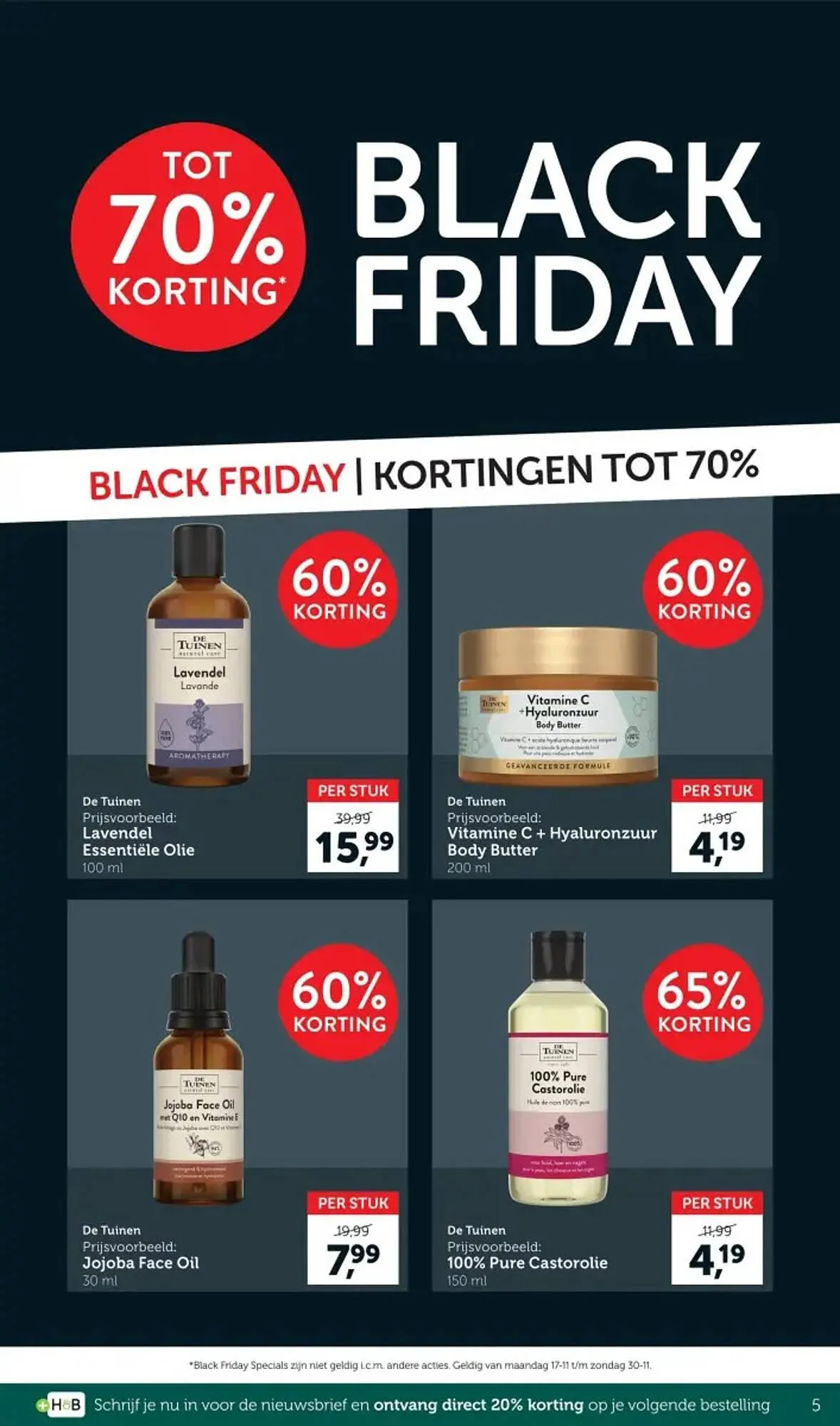 Holland & Barrett folder van 17 november tot 30 november 2025 - folder pagina 5