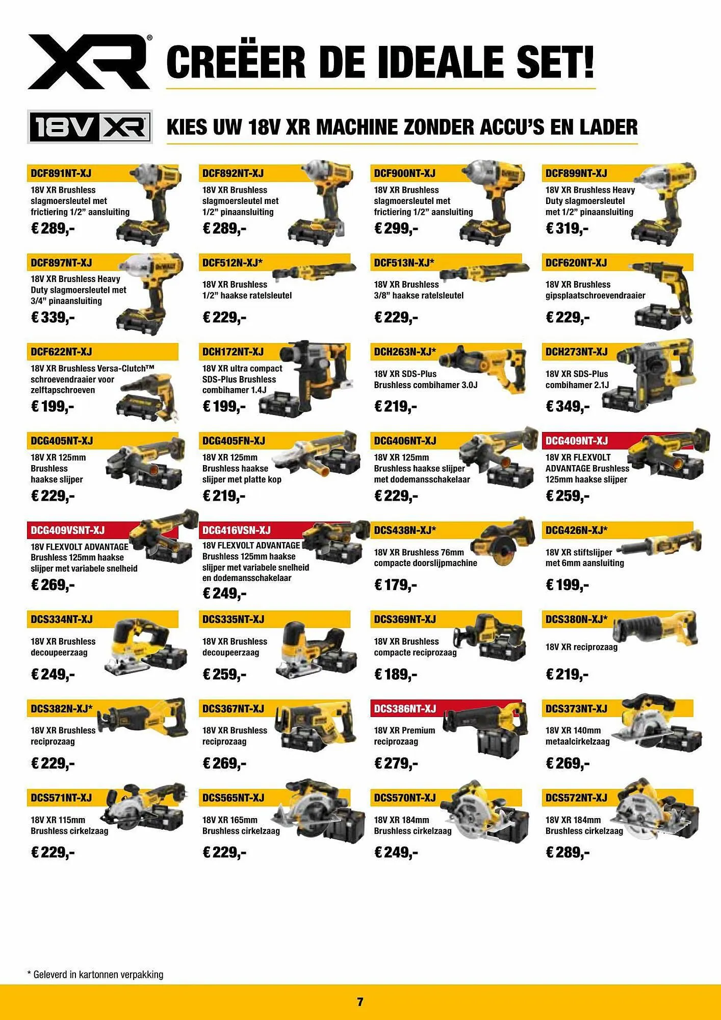 DeWALT folder van 3 september tot 30 september 2023 - folder pagina 7