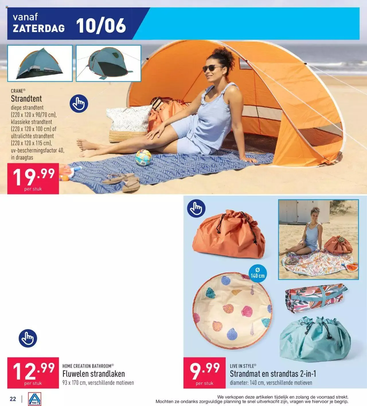 Aldi folder week volgende 23 van 11 juni tot 31 december 2023 - folder pagina 22
