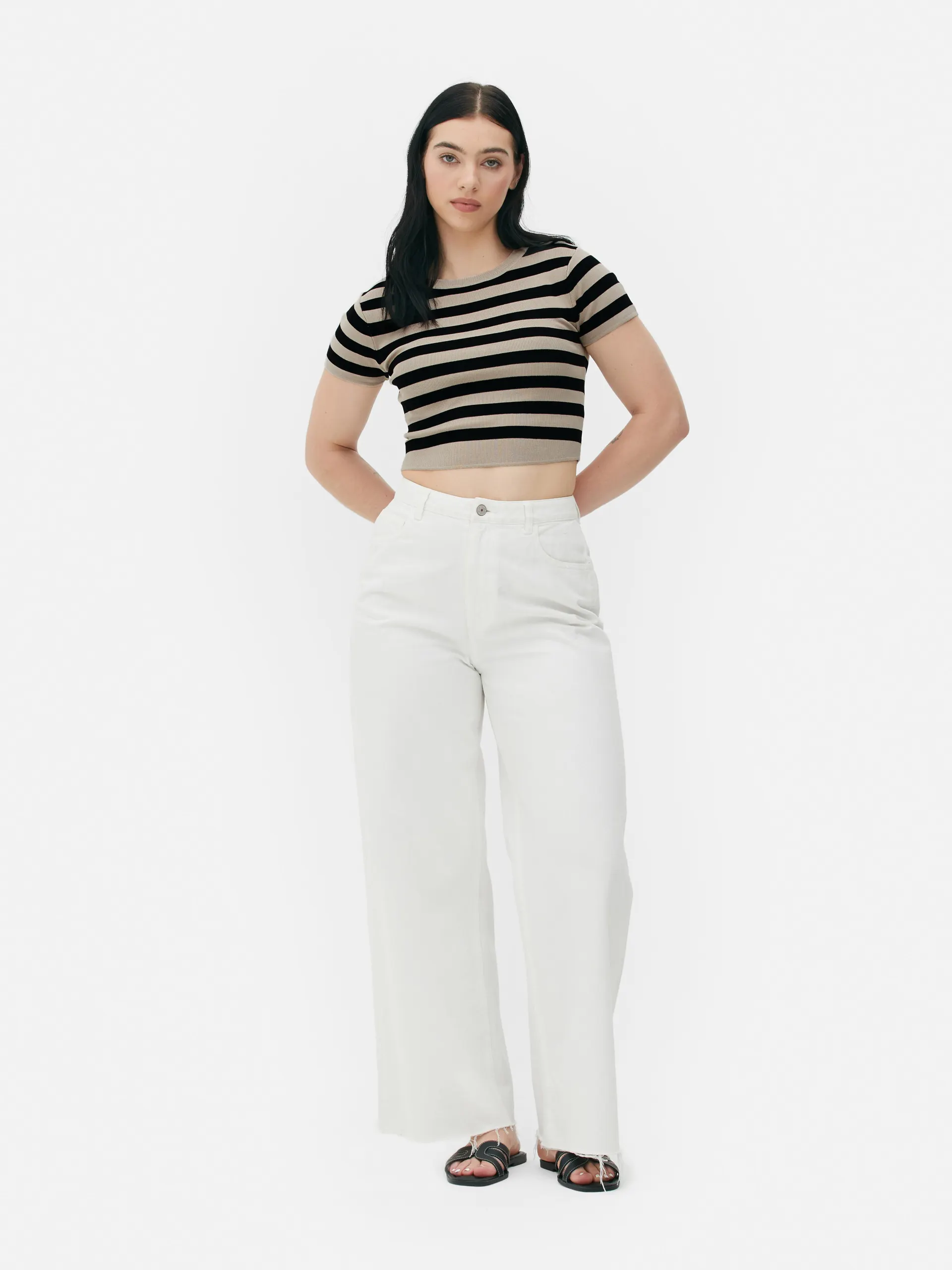 Pull court à manches courtes