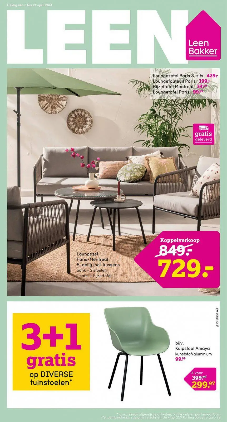 Leen Bakker folder tot 21.04.2024 van 9 april tot 21 april 2024 - folder pagina 