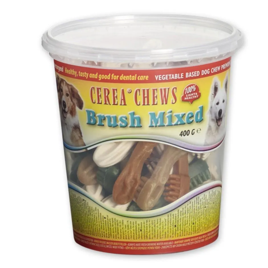 Cerea Brush Mixed 7 cm 50 stuks verpakt