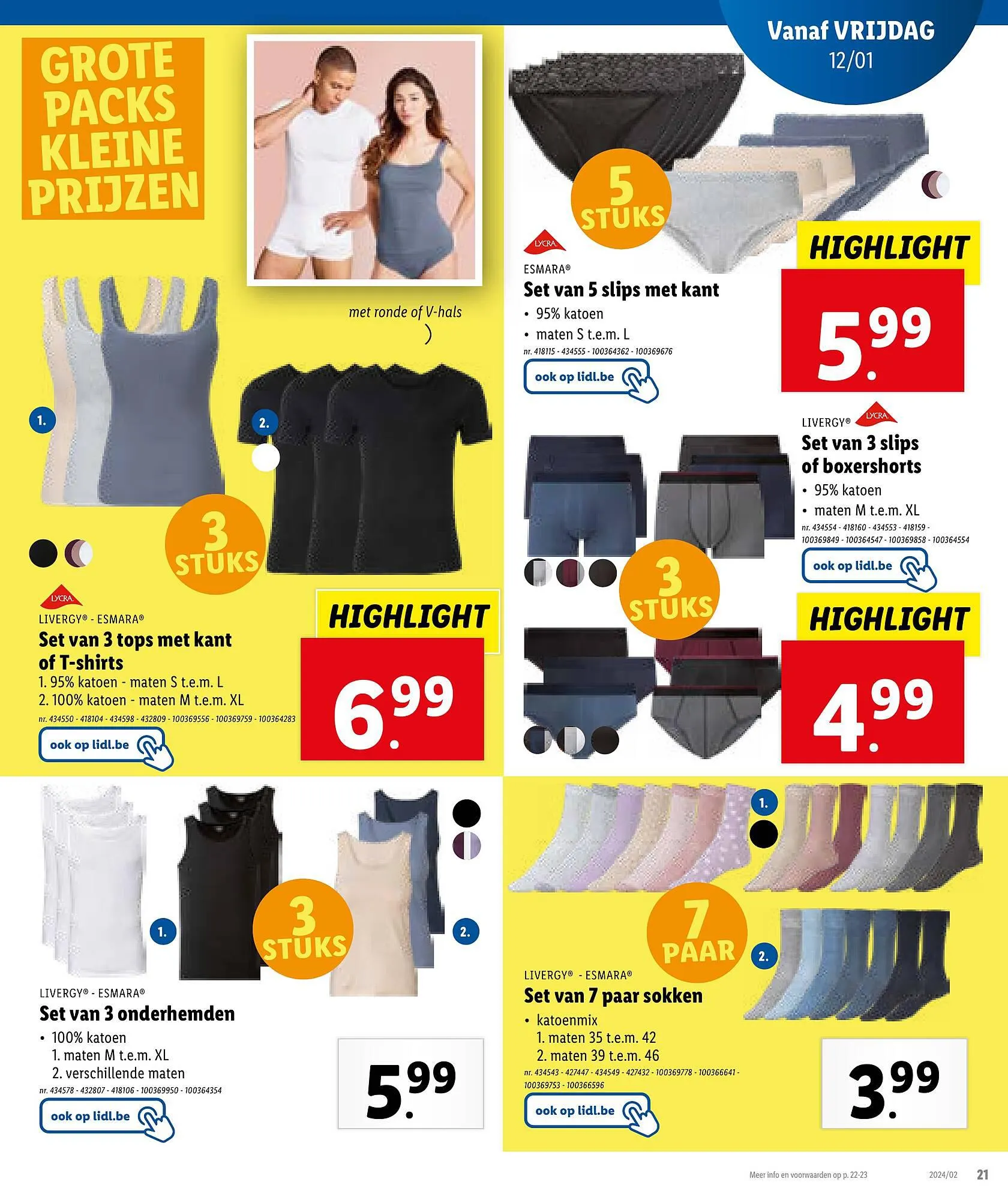 Lidl Folder van 5 januari tot 5 januari 2024 - folder pagina 22