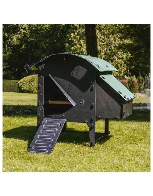 Nestera Kippen Lodge - Kippenhok - Groen Zwart Medium