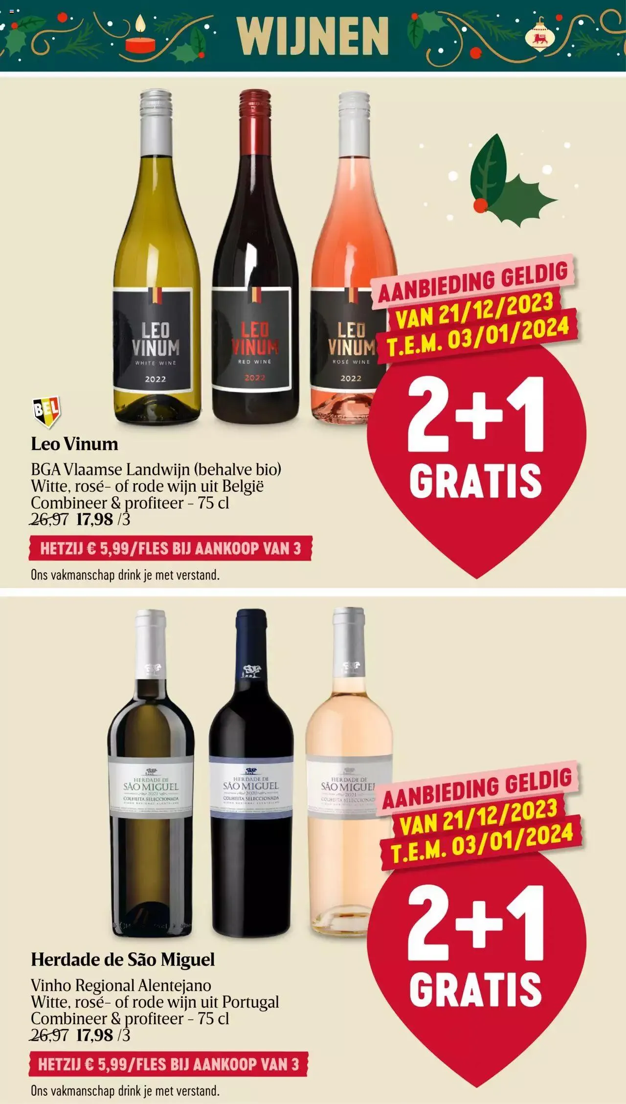 Delhaize folder week 51 van 27 december tot 23 december 2023 - folder pagina 43