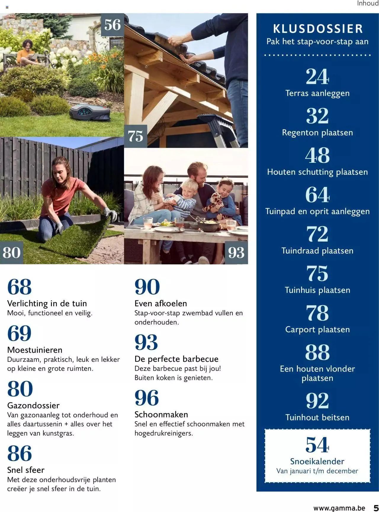 GAMMA tuinmagazine 2022 van 22 maart tot 31 december 2023 - folder pagina 5