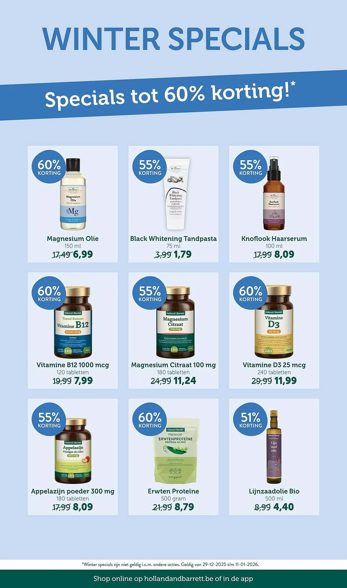 Holland & Barrett folder van 5 januari tot 11 januari 2026 - folder pagina 3