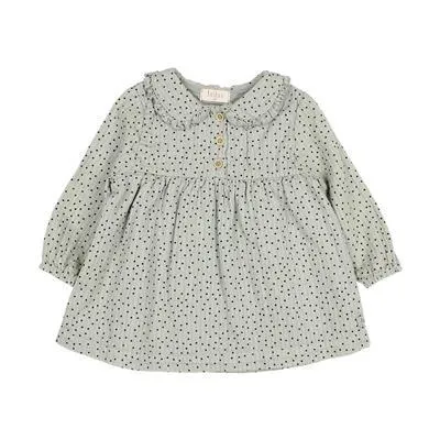 Jurk Dots Buho - eucalyptus