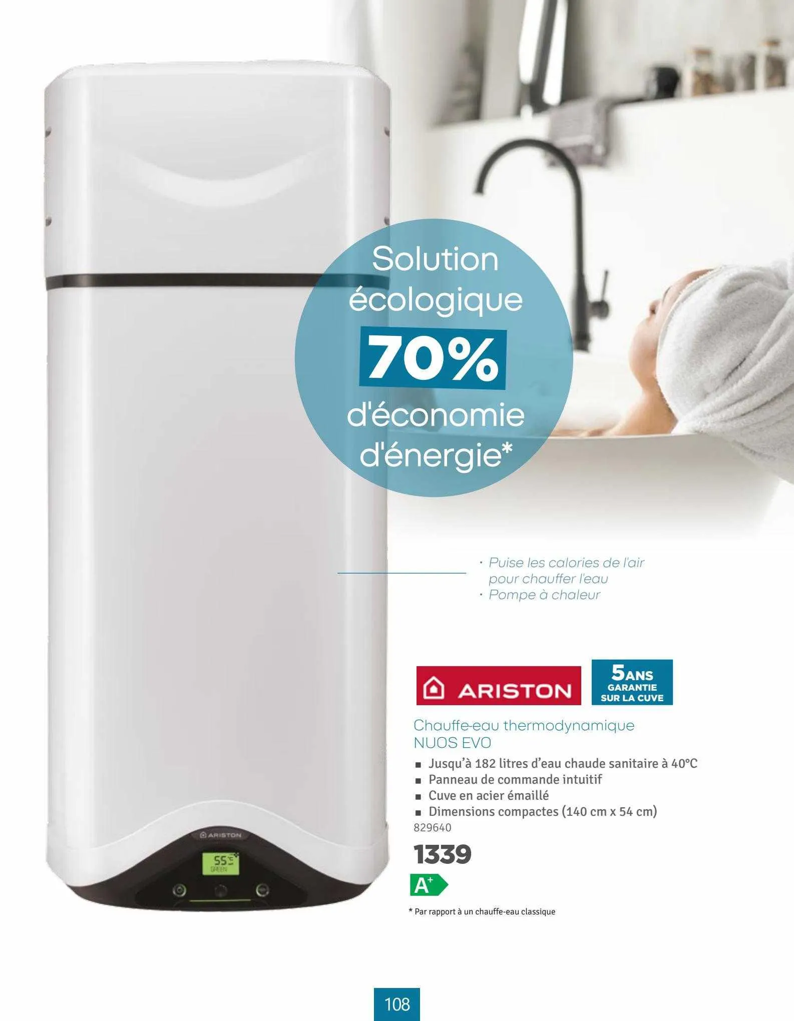 Mr Bricolage Magazine Sanitair van 11 september tot 28 september 2023 - folder pagina 108