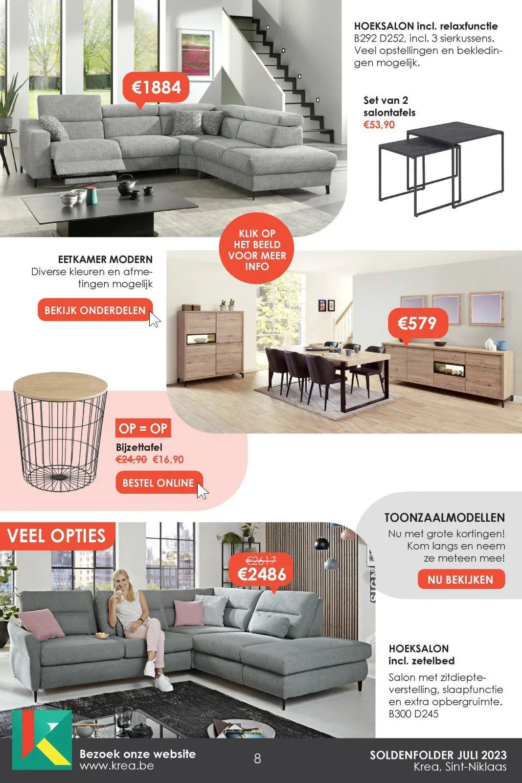 Krea folder tot 31.07.2023 van 30 juni tot 31 juli 2023 - folder pagina 8