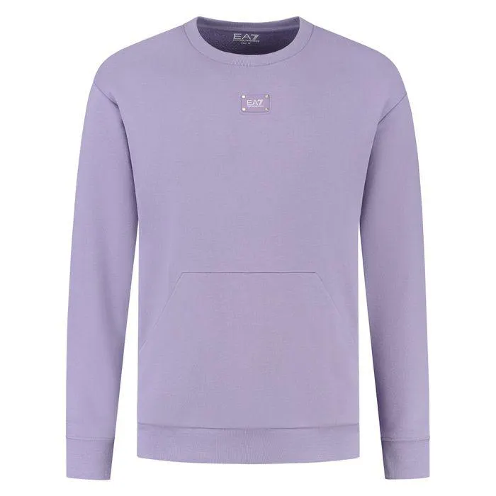 EA7 Train Logo Series Oversized Sweater Heren