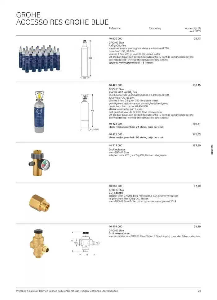 Catalogus Keuken van 16 oktober tot 31 december 2024 - folder pagina 23