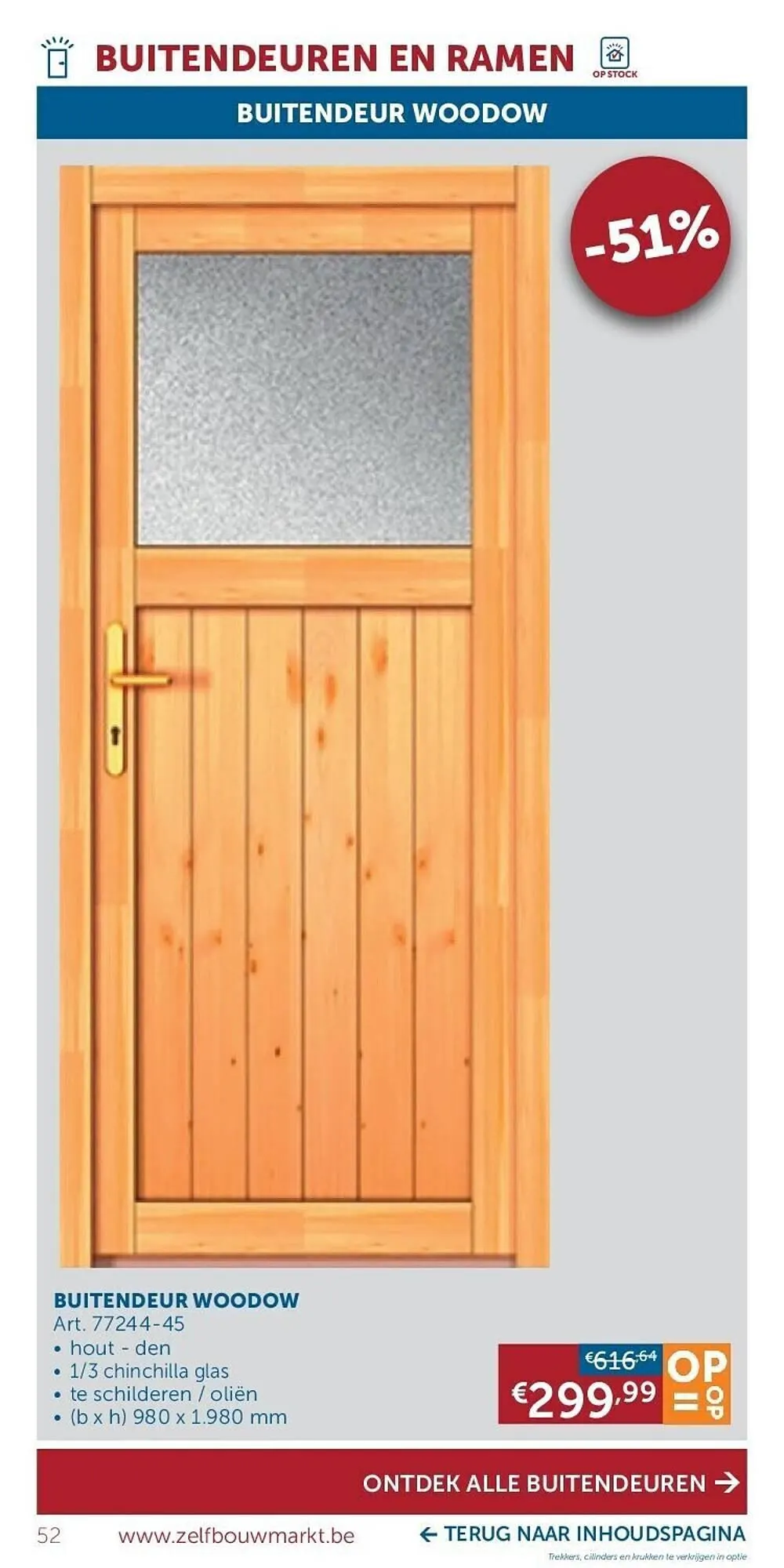 Zelfbouwmarkt folder van 20 juni tot 17 juli 2023 - folder pagina 52