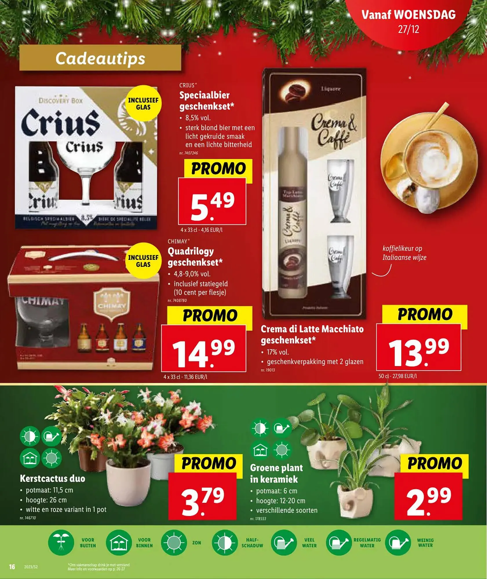 Lidl Folder van 27 december tot 2 januari 2024 - folder pagina 16