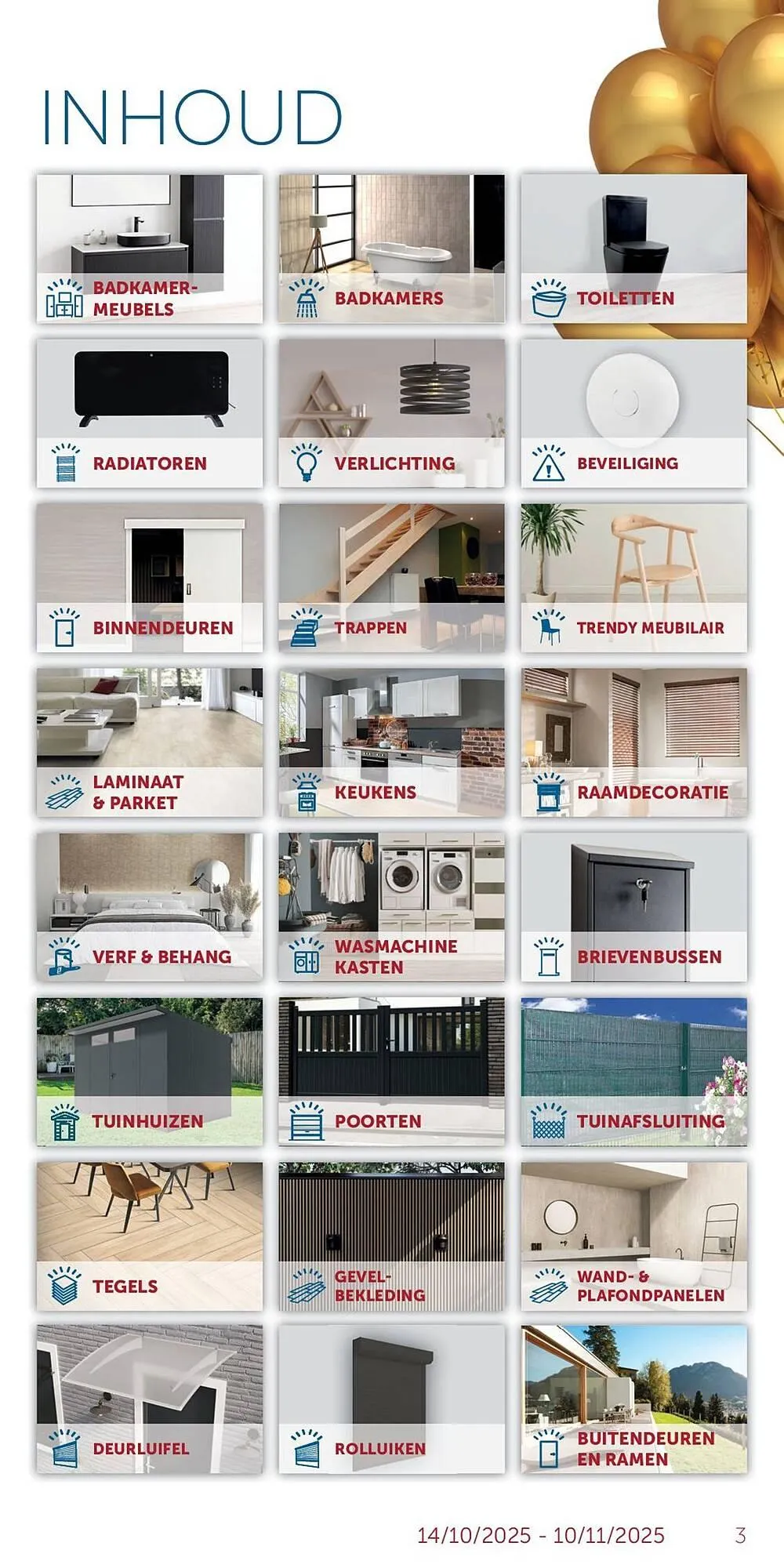 Zelfbouwmarkt folder van 14 oktober tot 10 november 2025 - folder pagina 3
