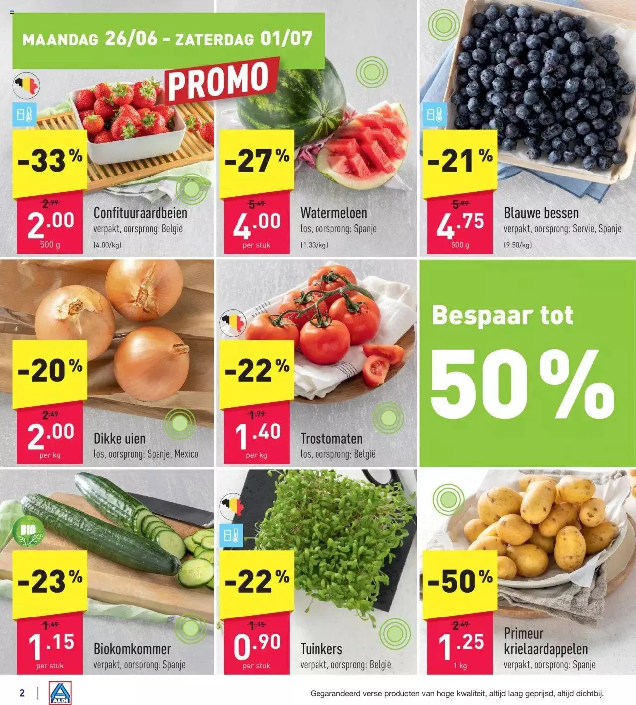Aldi folder week 26 van 2 juli tot 31 december 2023 - folder pagina 2