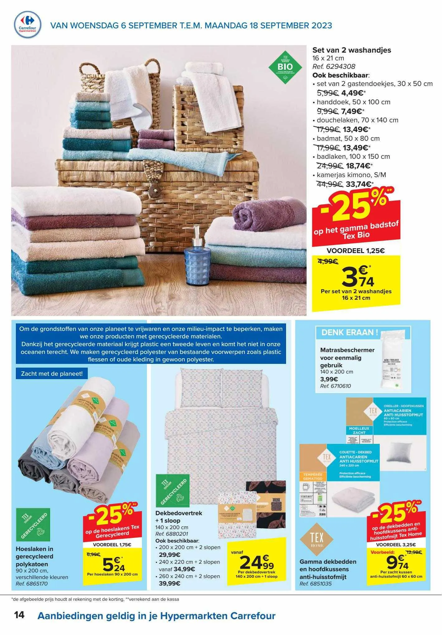 Carrefour Express Folder van 15 september tot 15 september 2023 - folder pagina 14