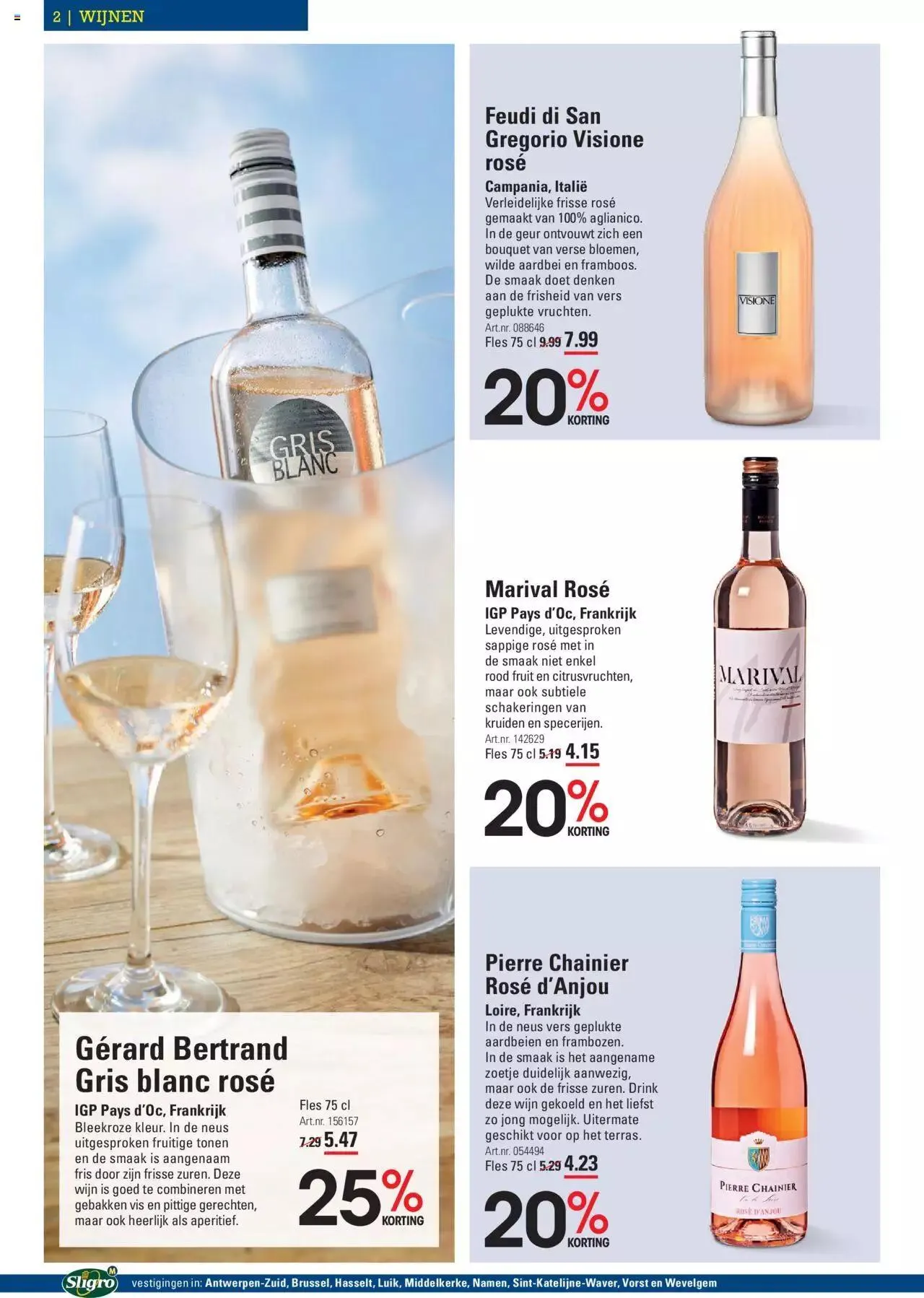 Sligro Wijn van 22 april tot 31 december 2024 - folder pagina 2