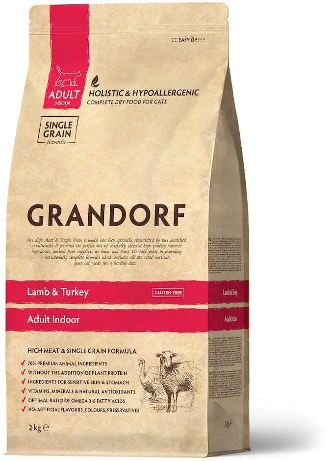 GD-Cat - Lamb & Turkey - Adult Indoor - 2kg