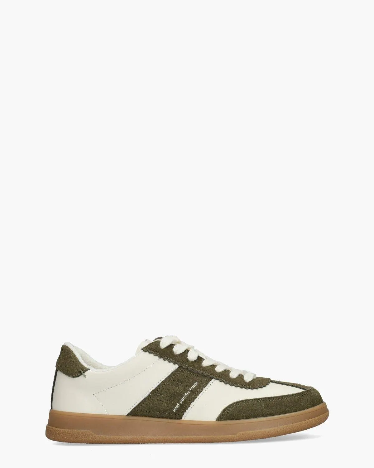 Santos Off-White/Groen Herensneakers