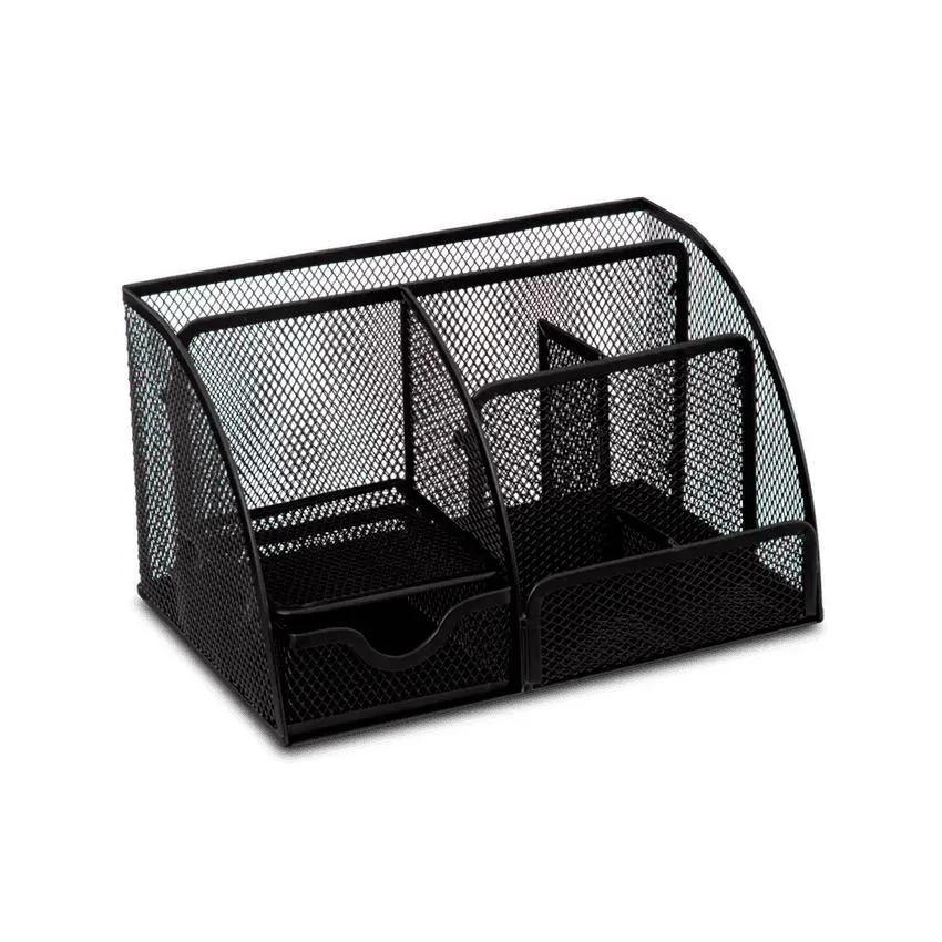 Bureau-organizer CAJAYA Metaal Zwart