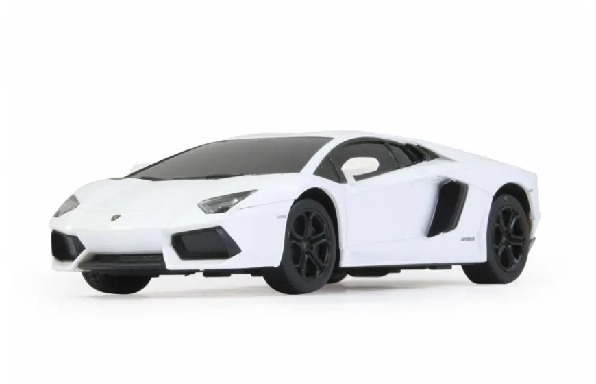 Rastar RC Lamborghini Aventador jongens 27 MHz 1:24 wit