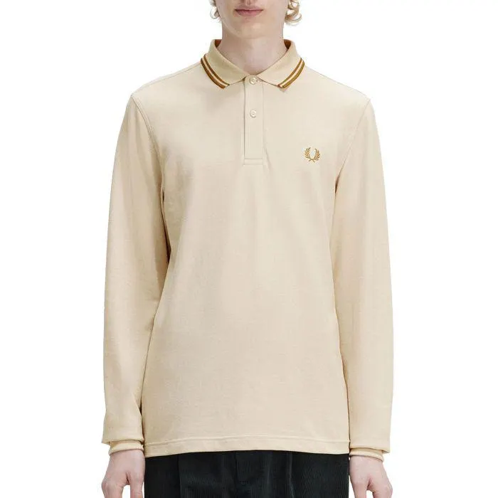 Fred Perry LS Twin Tipped Polo Heren